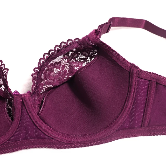 Unpadded Lace Bra With Underwire Support