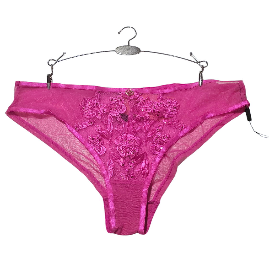 Hot Pink Underwear with Lace