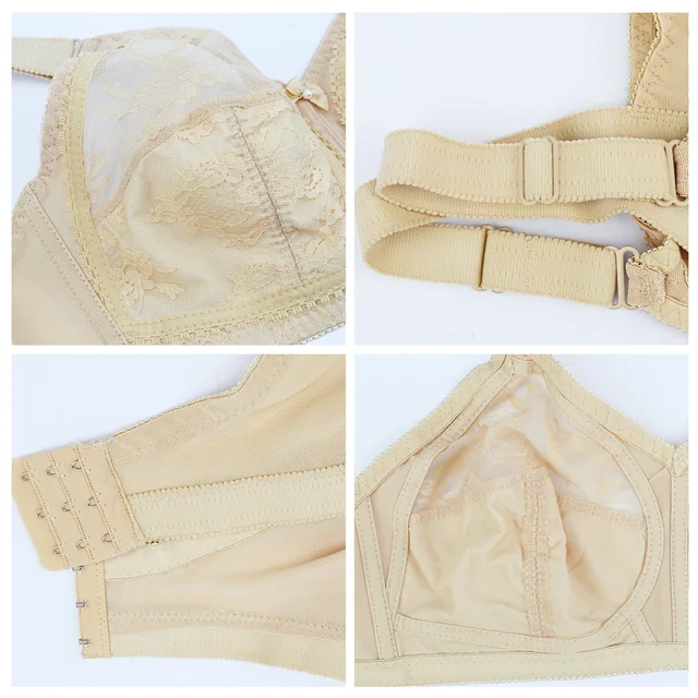 Wire-Free Bra Beige - Swaggy Fit